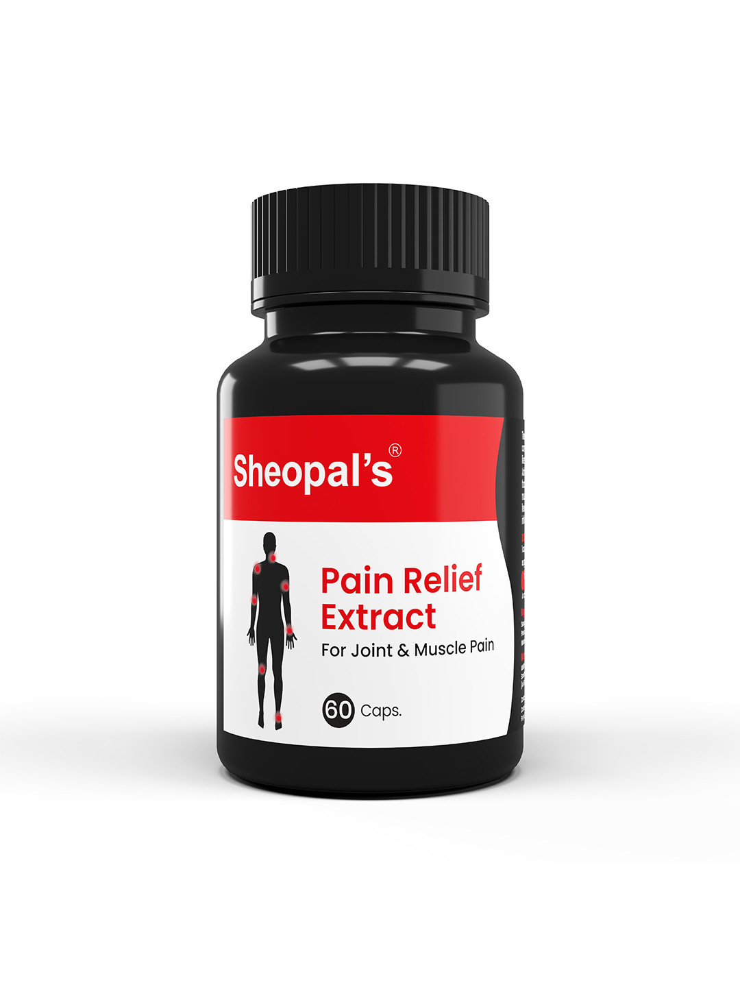 Sheopal's Pain Relief Extract Capsule For Muscle Pain - 60 Capsule