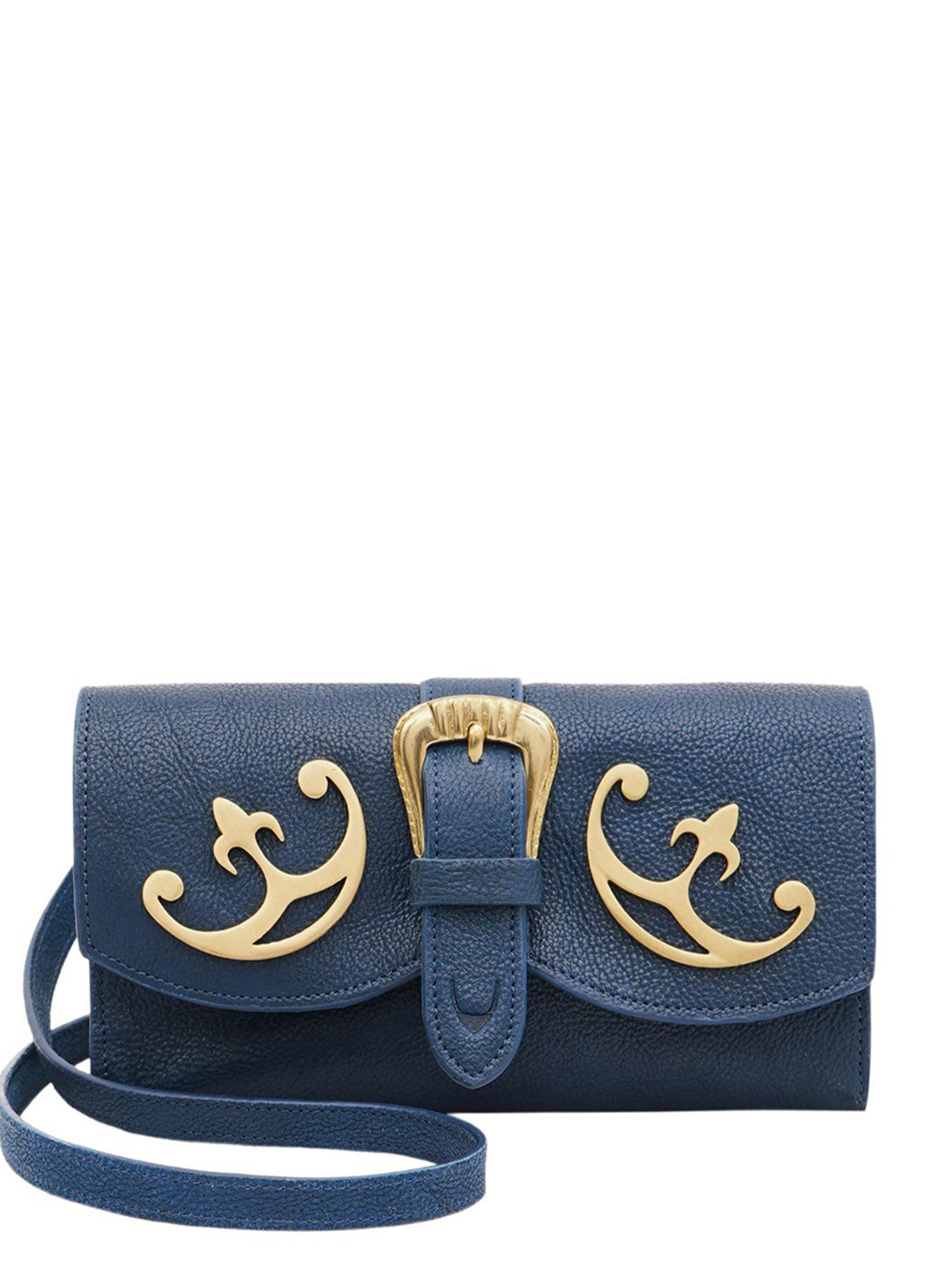 Hidesign Textured Leather Bowling Sling Wallet