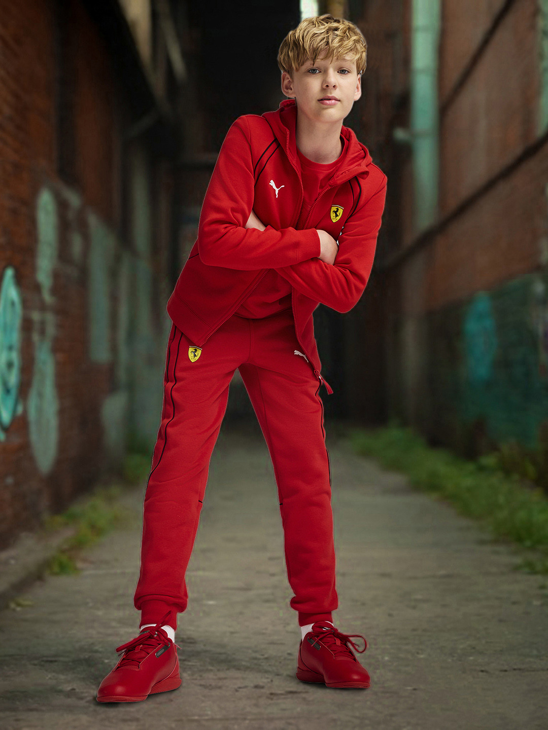 PUMA Motorsport Unisex Kids Sporty Jacket