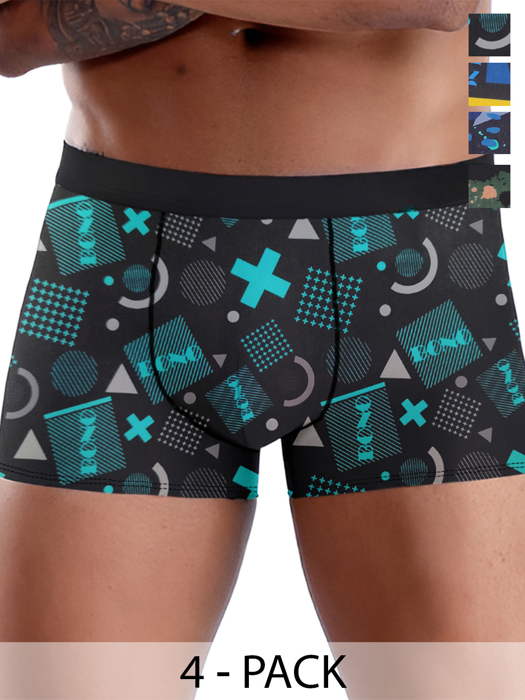 DISPENSER Pack Of 4 Printed Trunks V2-C2-C3-C4-C12-M