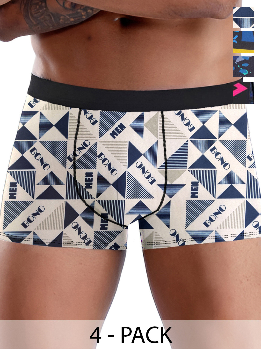 DISPENSER Pack Of 4 Printed Trunks-V3-V3-C3-C4-C5-C6-M