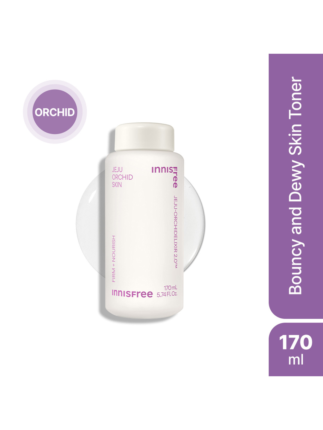 Innisfree Jeju Orchid Skin Firm + Nourish Elixir 2.0 - 170ml