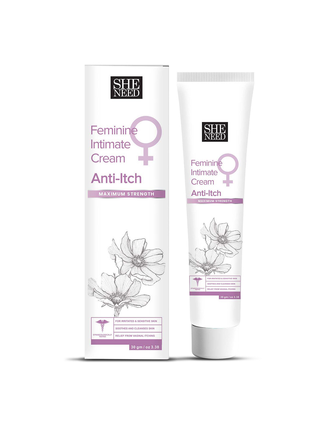 SHENEED Anti-Itch Feminine Intimate Cream-30g
