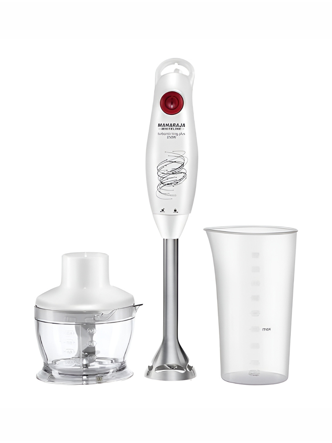 MAHARAJA WHITELINE TurboMix King Plus White 175 W Hand Blender