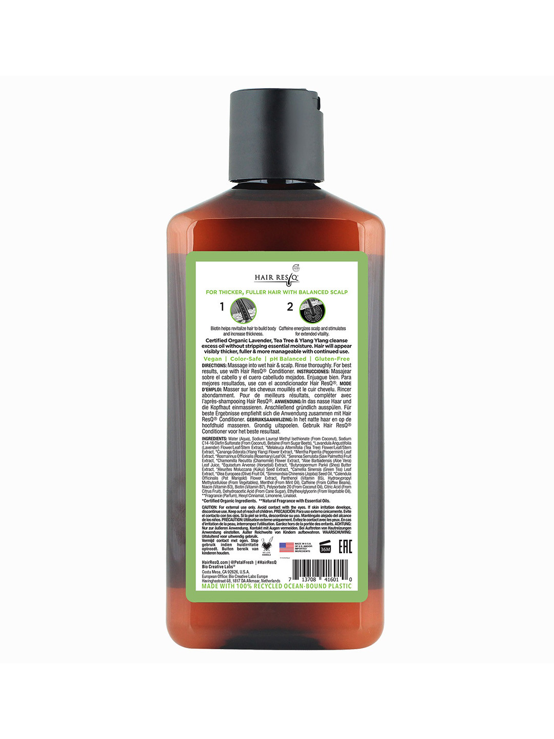 Petal Fresh Pure Hair Resq Thickening Oil Control Shampoo- 355 ml