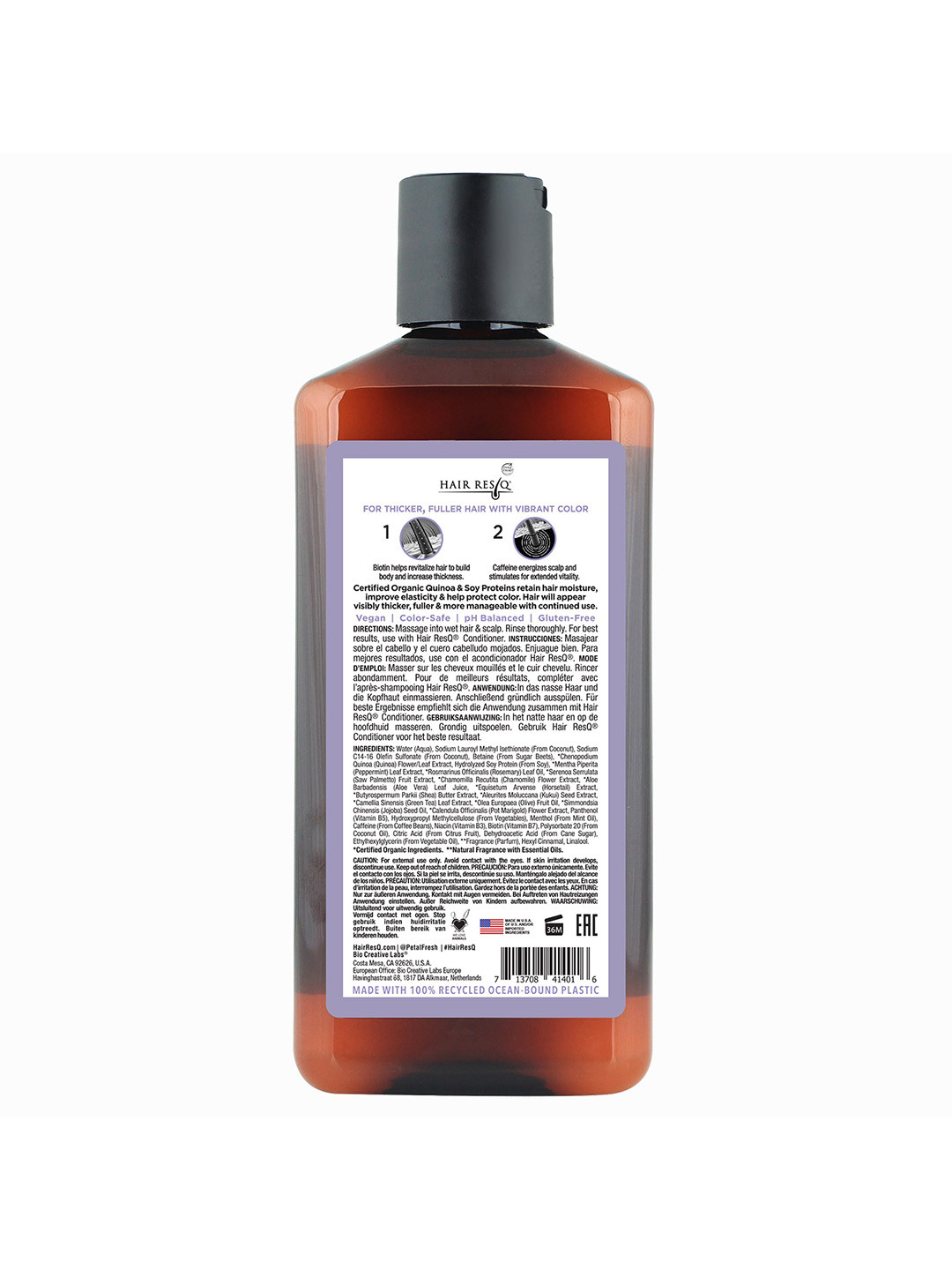 Petal Fresh Pure Hair Resq Thickening Color Protection Shampoo-355ml