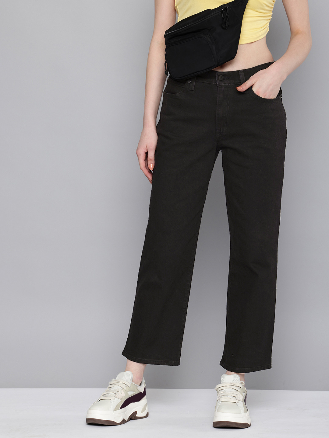 Levis Women 94 Stretchable Relaxed Fit Jeans
