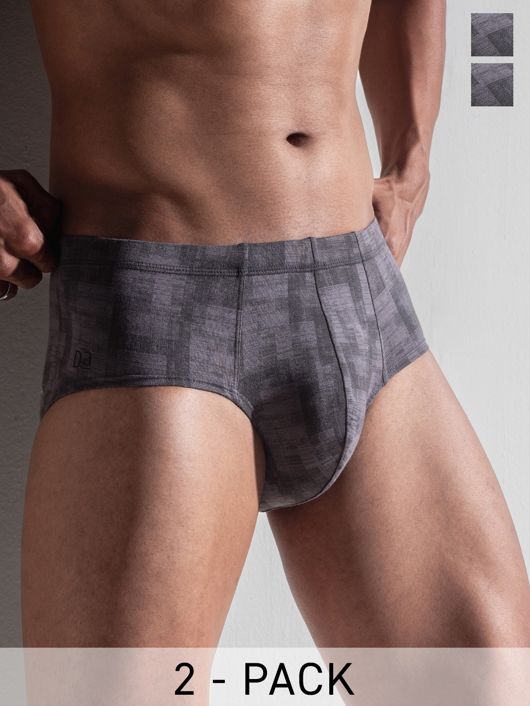 DAMENSCH Feel Mint Classic Anti Odour Peppermint FinishNo Roll Concealed Waistband Briefs