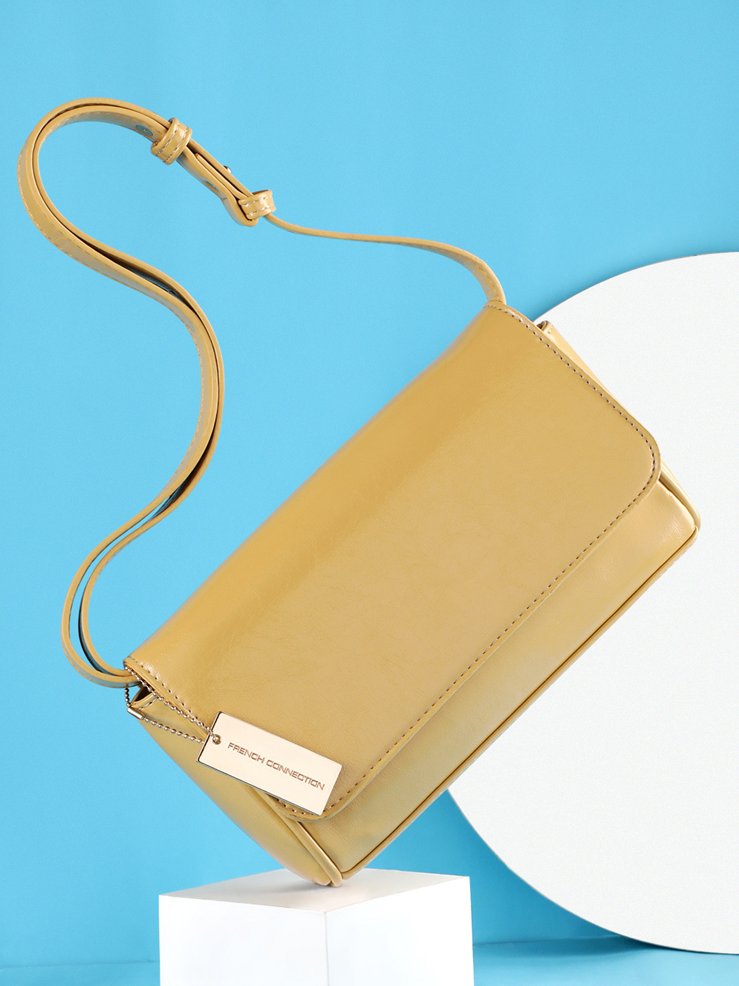 French Connection Adjustable Strap Sling Bag