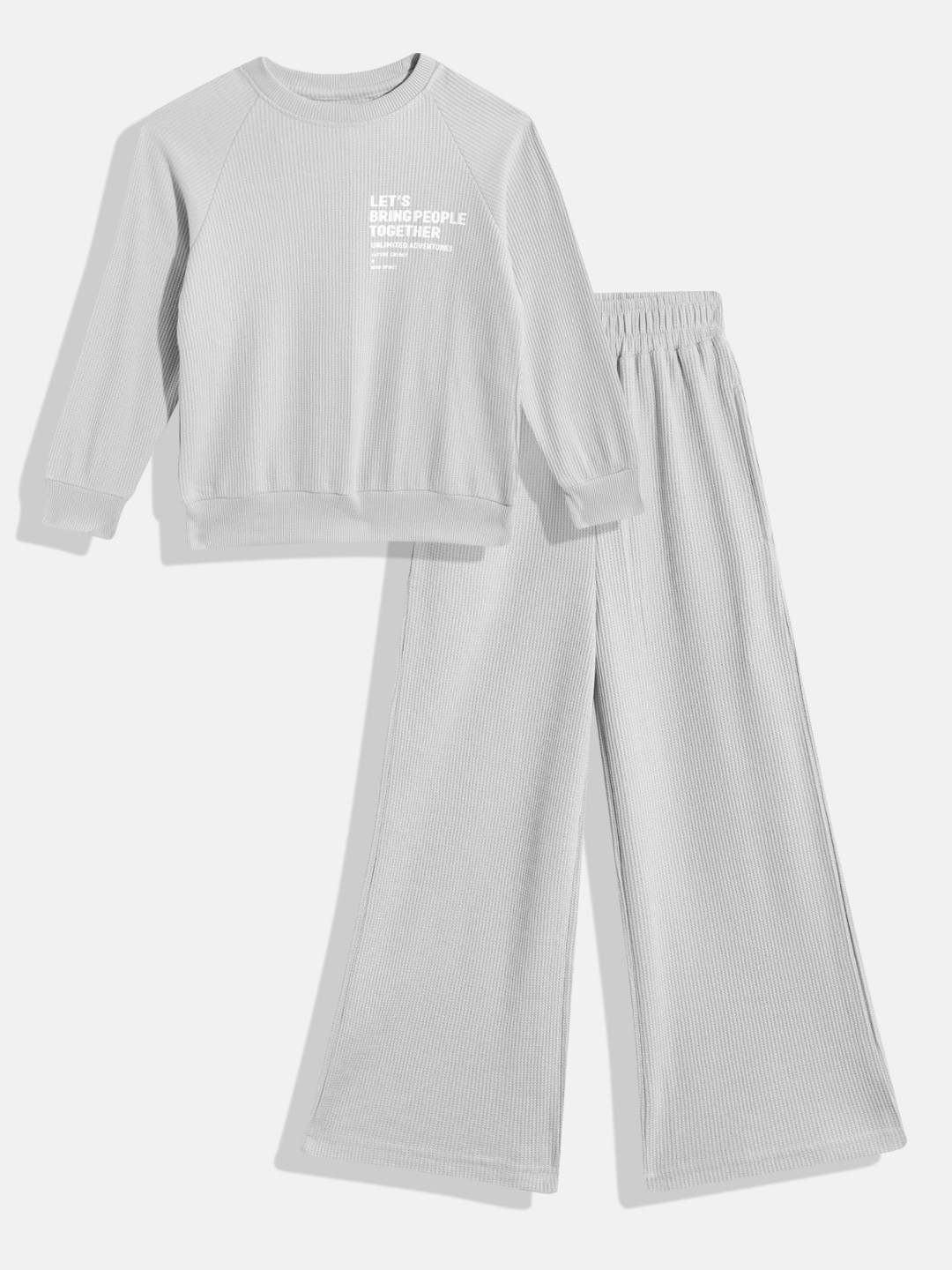 makemyfab Girls Printed Trousers