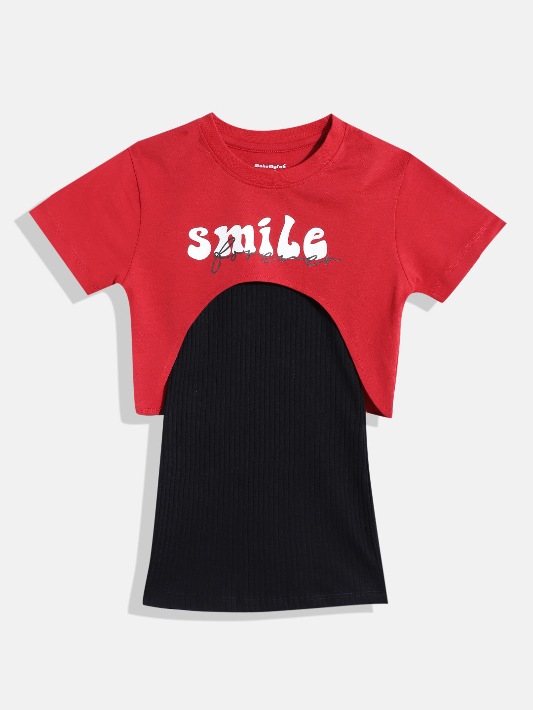 makemyfab Bodycon Dress with T-shirt