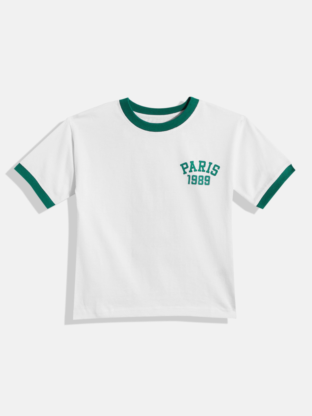 makemyfab Boys Typography Printed T-shirt