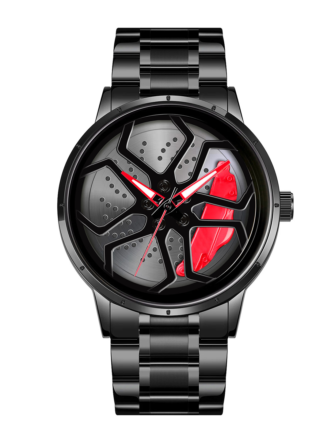 Imperious- The Royal Way Men Dial & Stainless Steel Straps Analogue Watch IMP-RED-2003-T