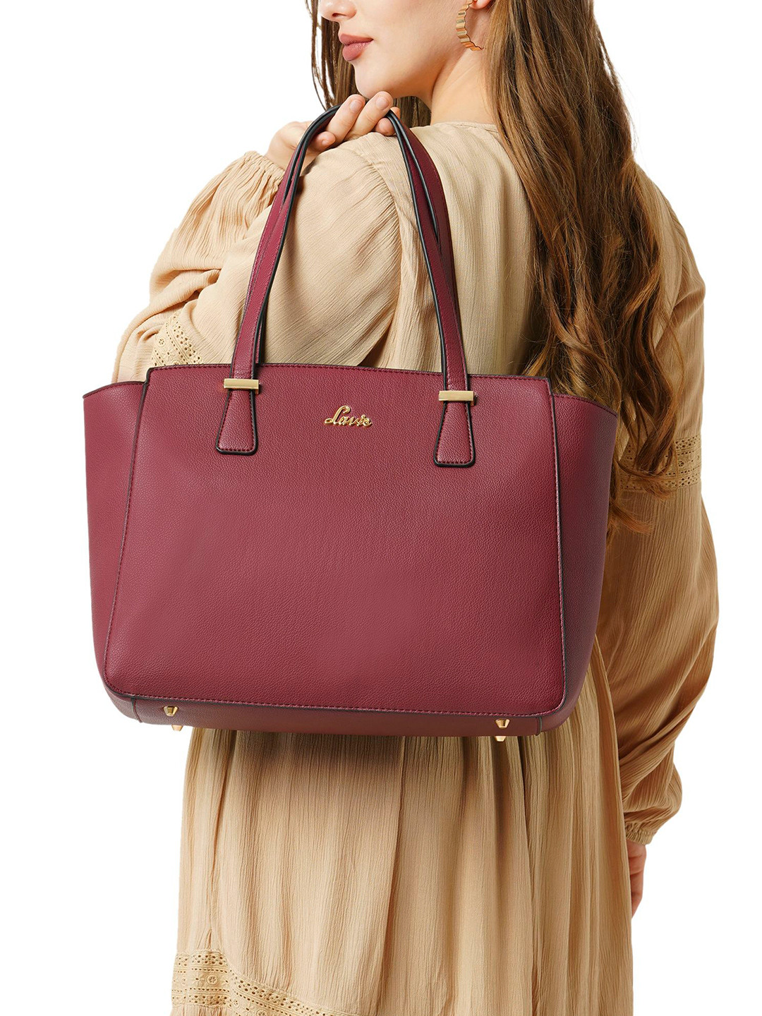 Lavie Bucket Tote Bag with Tasselled
