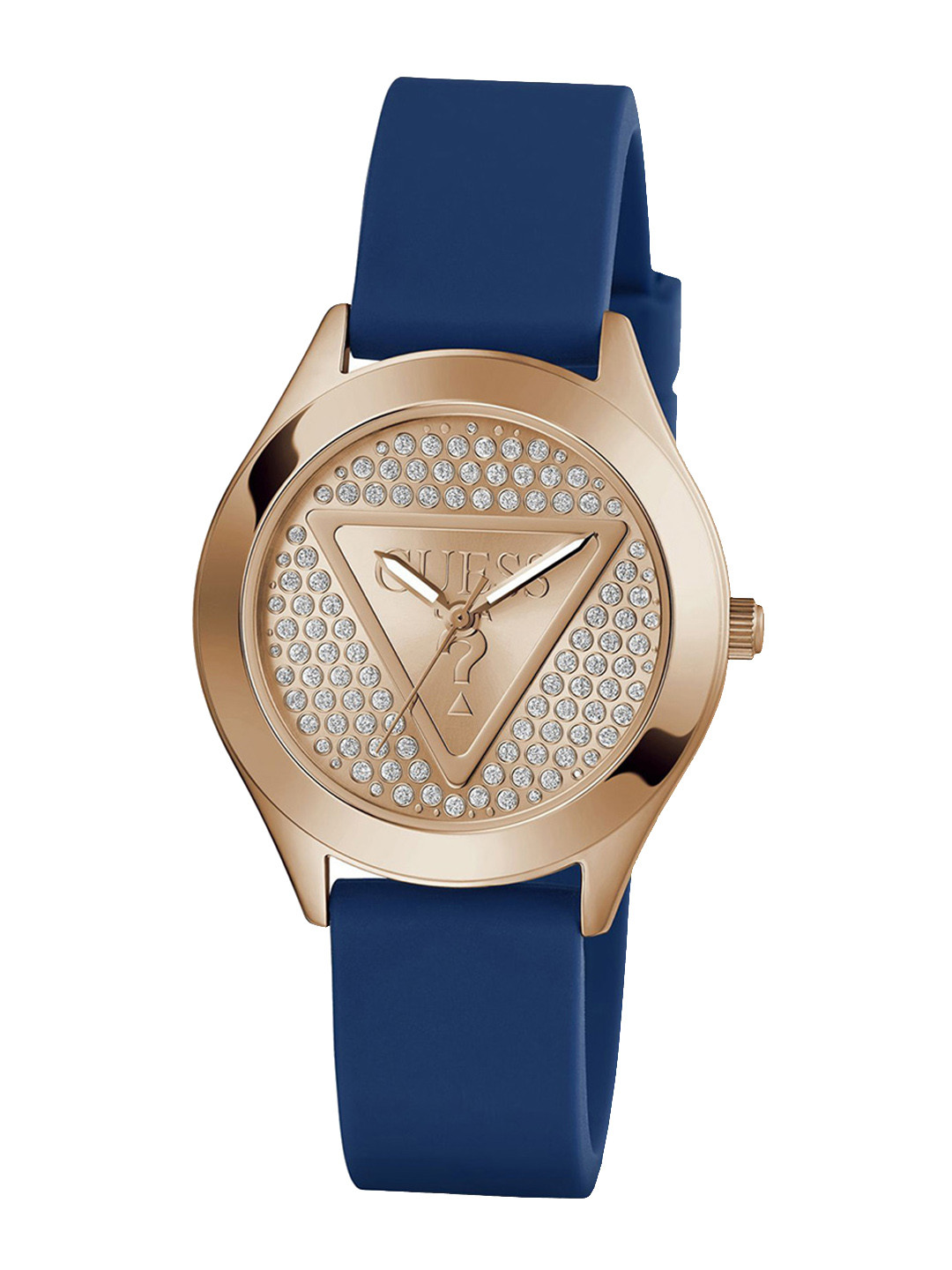 GUESS Women Embellished Dial & Straps Analogue Watch GW0745L4