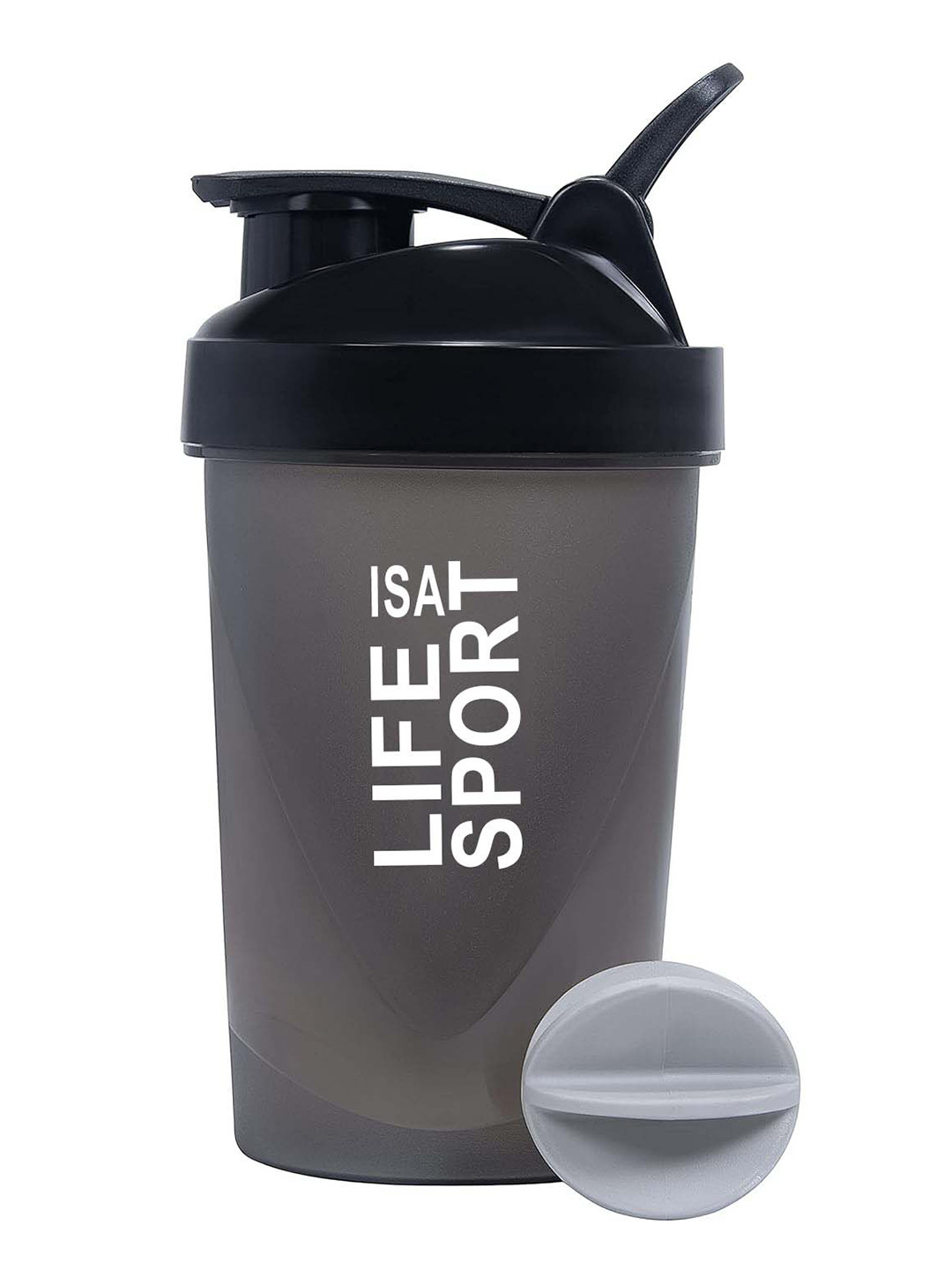 GROUPERS Black & Brown Printed BPA Free Water Bottle 400 ML