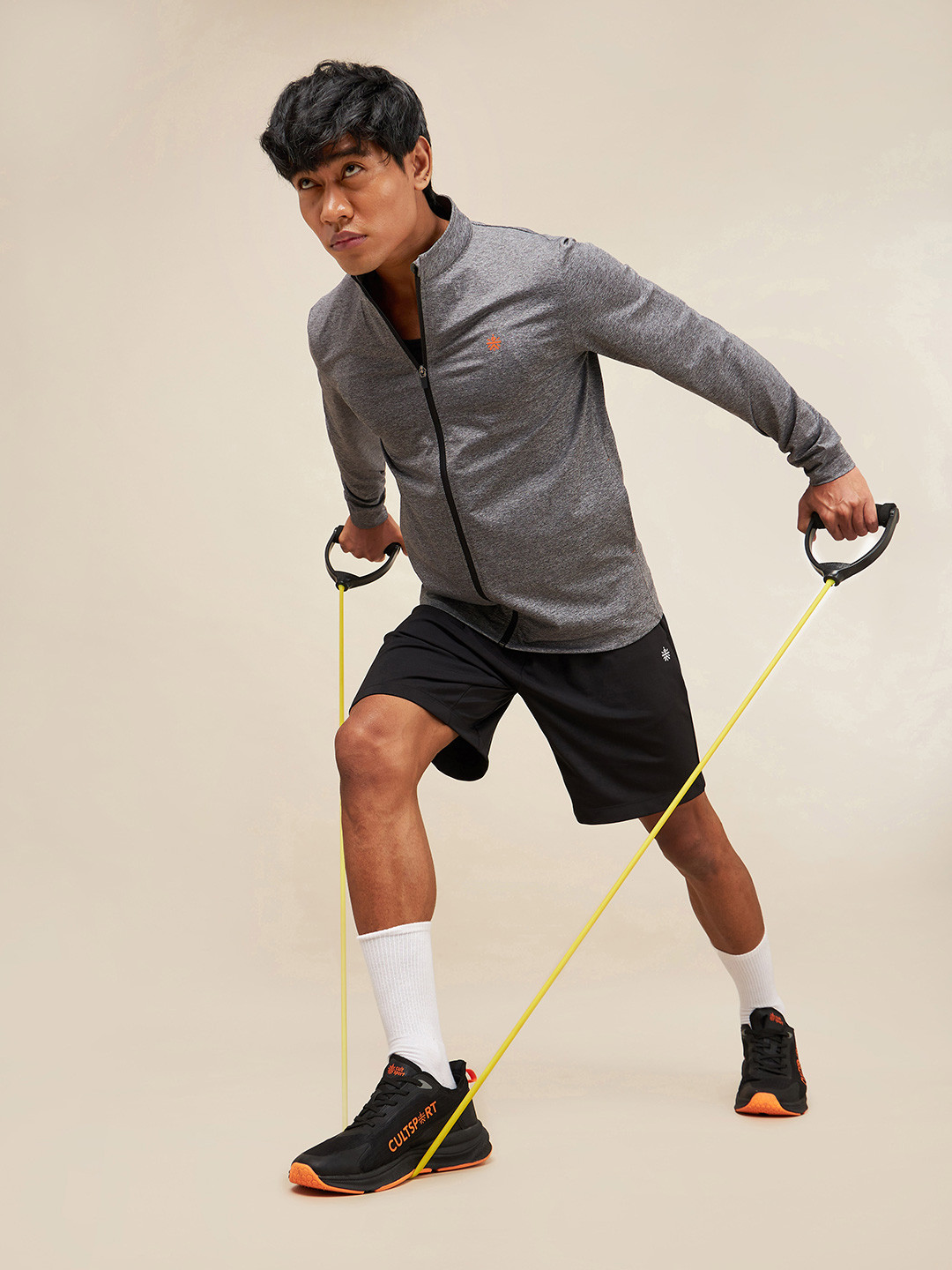 CULT Men HIIT Solid Trainer Jacket