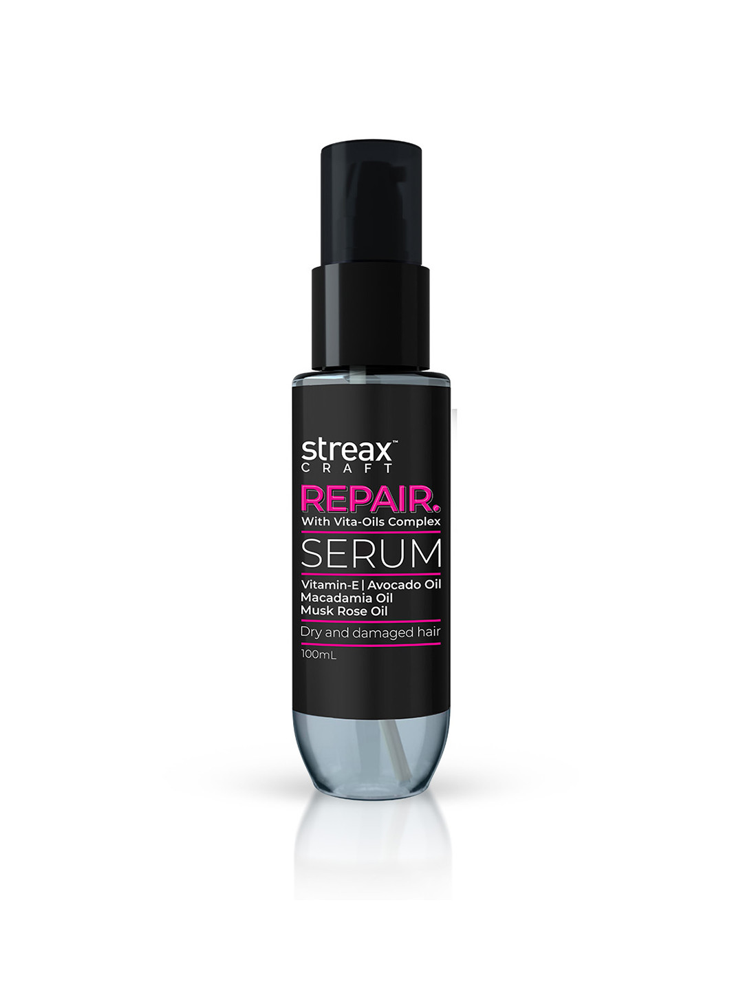 Streax Craft Repair Hair Serum With Vitamin E & Avocado Oil - 100ml