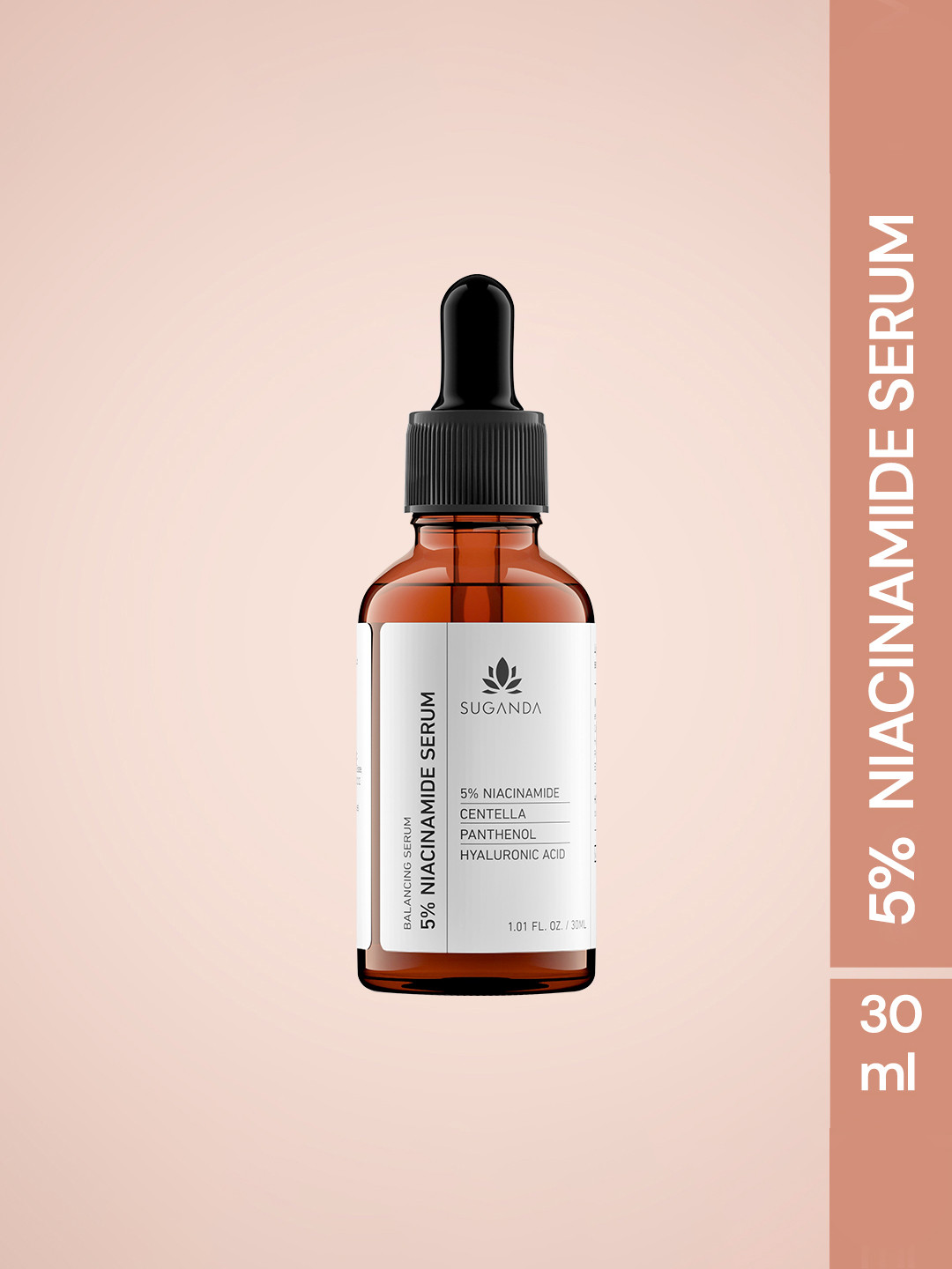 SUGANDA SKINCARE 5% Niacinamide Balancing Serum with Centella & Panthenol - 30ml