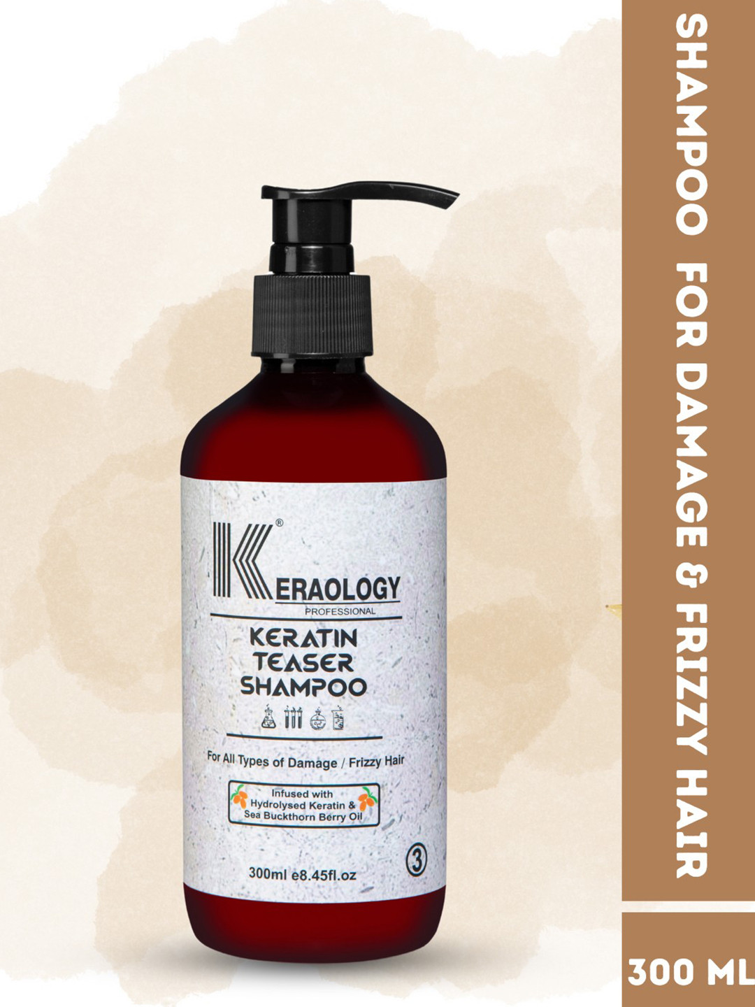 Keraology Keratin Teaser Shampoo-300ml