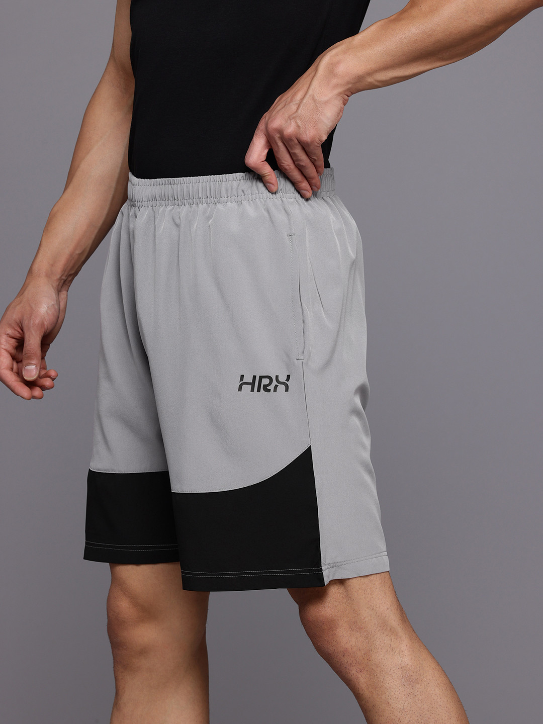 HRX by Hrithik Roshan Men Colourblocked Lifestyle Shorts
