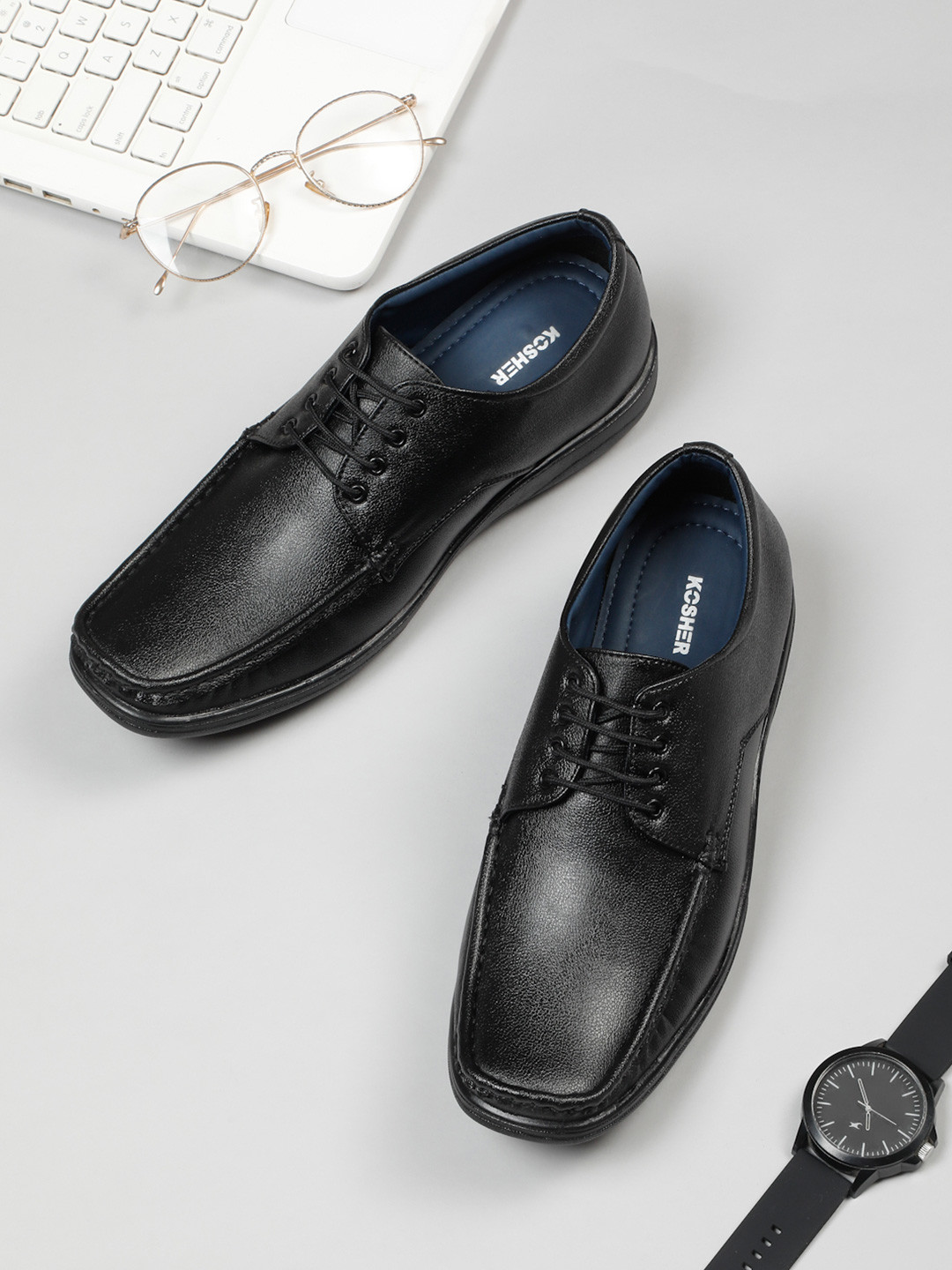 Kosher Men Formal Lace-Ups Derbys