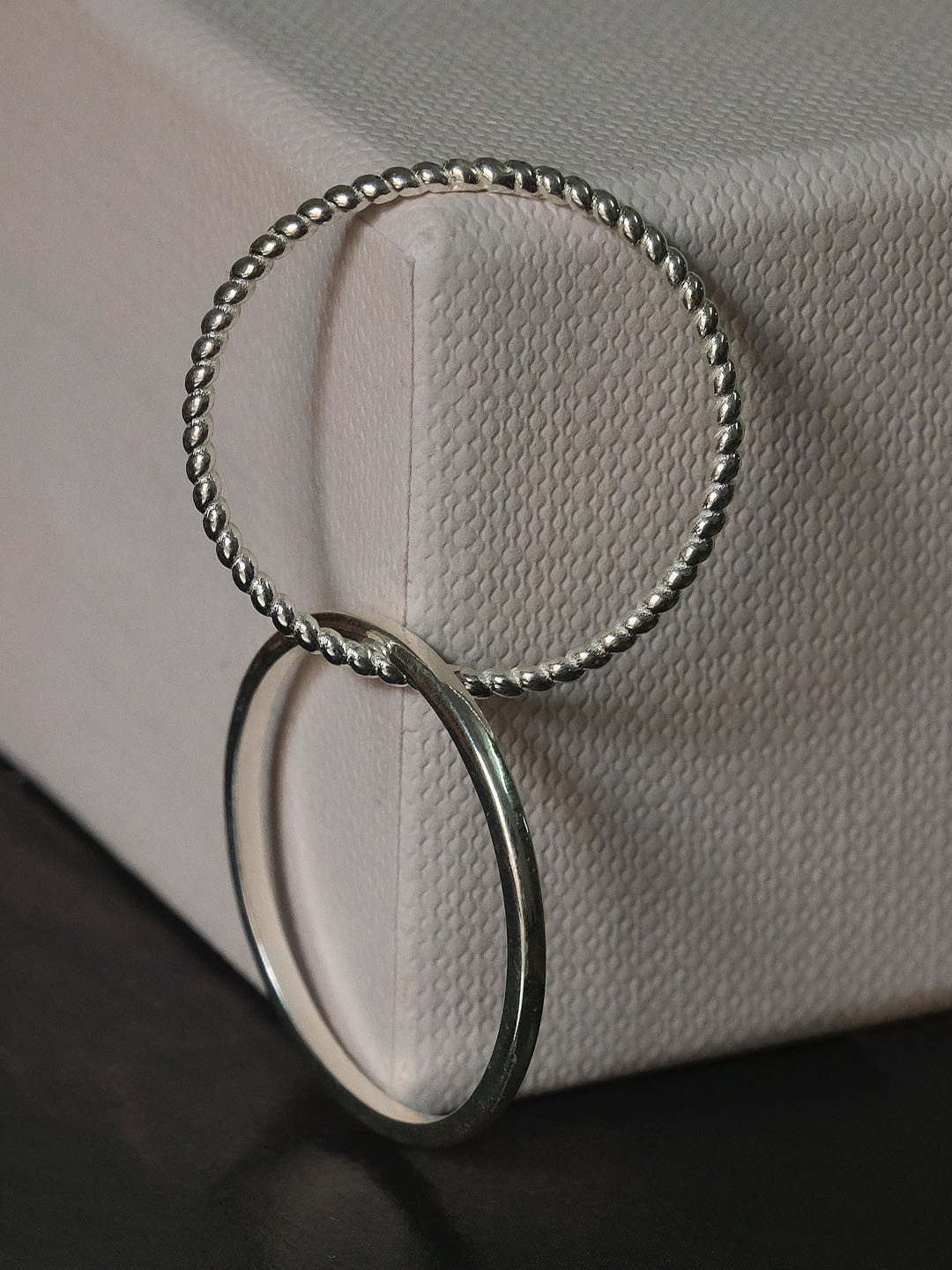 Anushka Jain Jewellery 925 Sterling Silver Gold Plated Duet Finger Ring