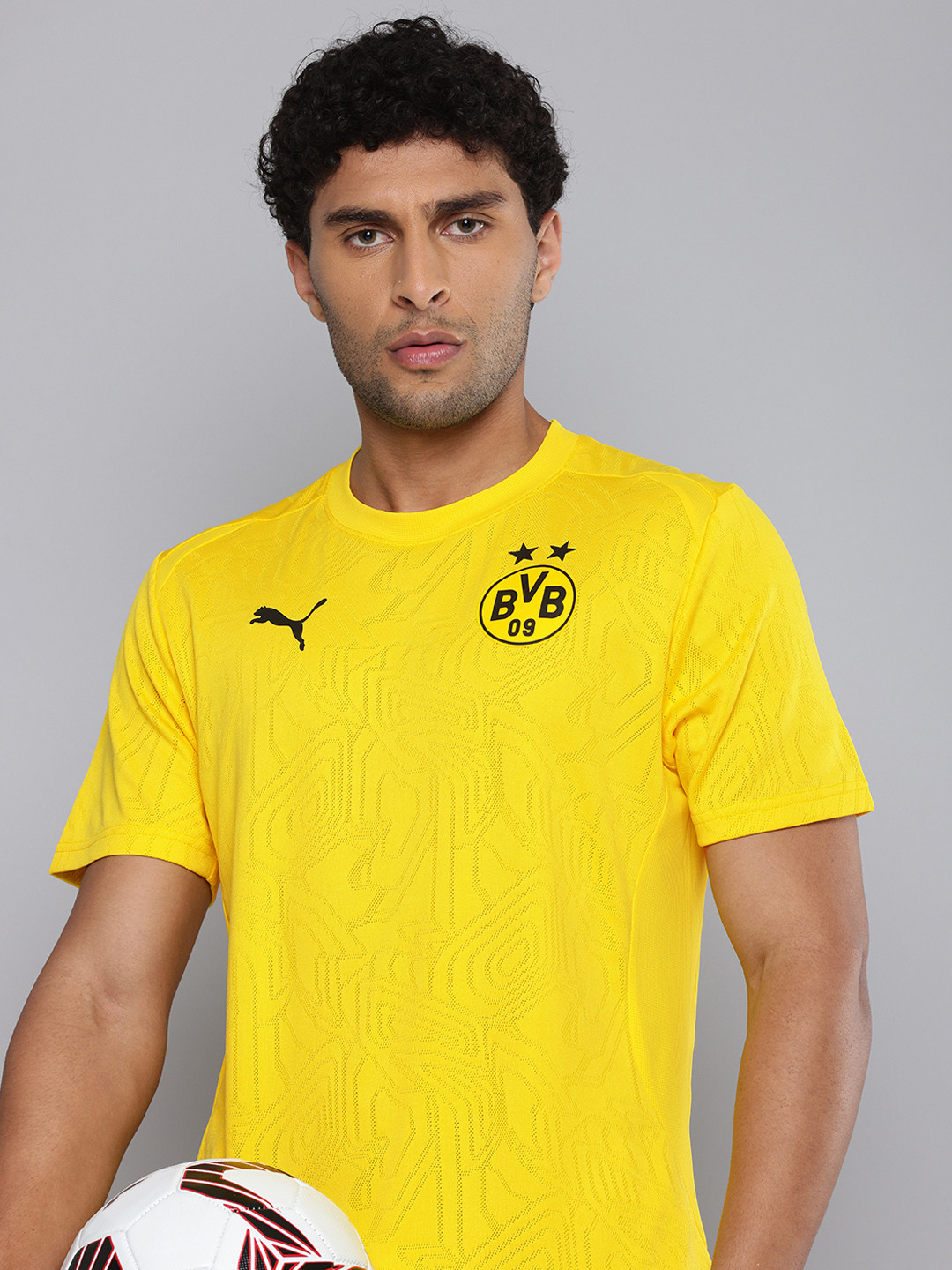 Puma dryCELL Borussia Dortmund Slim Fit Football T-shirt