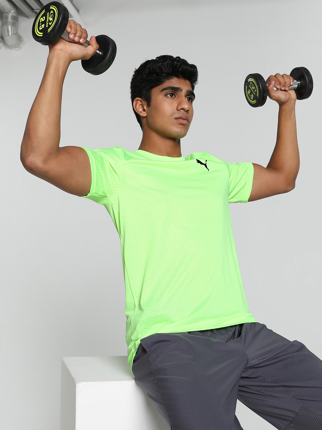 Puma TRAIN FAV BLASTER Self Design DryCell Training T-shirt