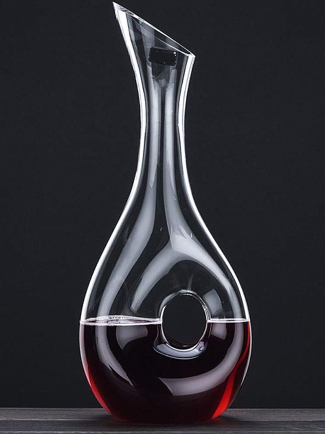 MELBIFY Transparent Centriflow Wine Decanter 1L