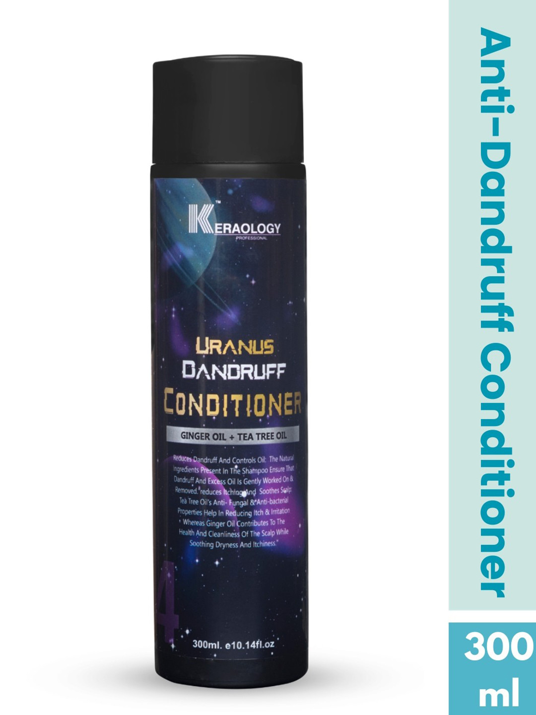 Keraology Professional Uranus Dandruff Conditioner With Ginger & Tea Tree Oil - 300ml