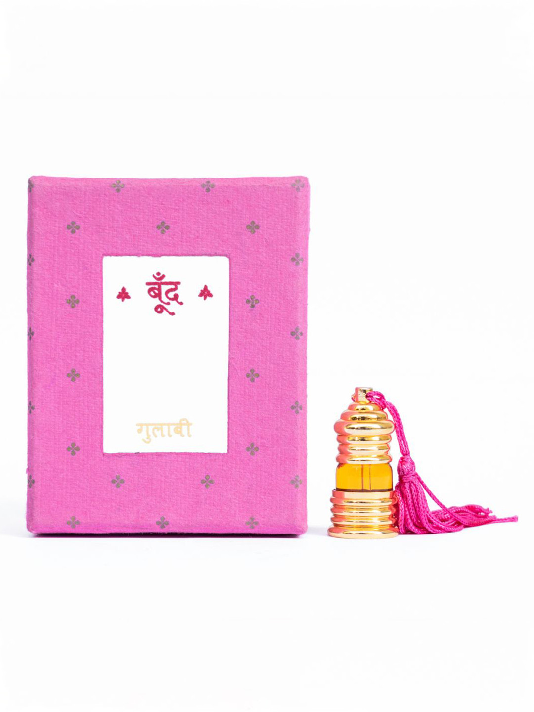 Boond Fragrances Gulabi Natural Perfume Oil Indian Rose Attar - 3 ml