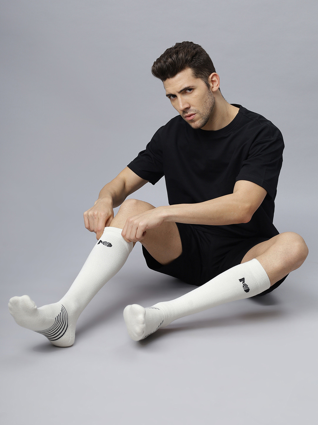 Mint & Oak Men Calf Length Socks