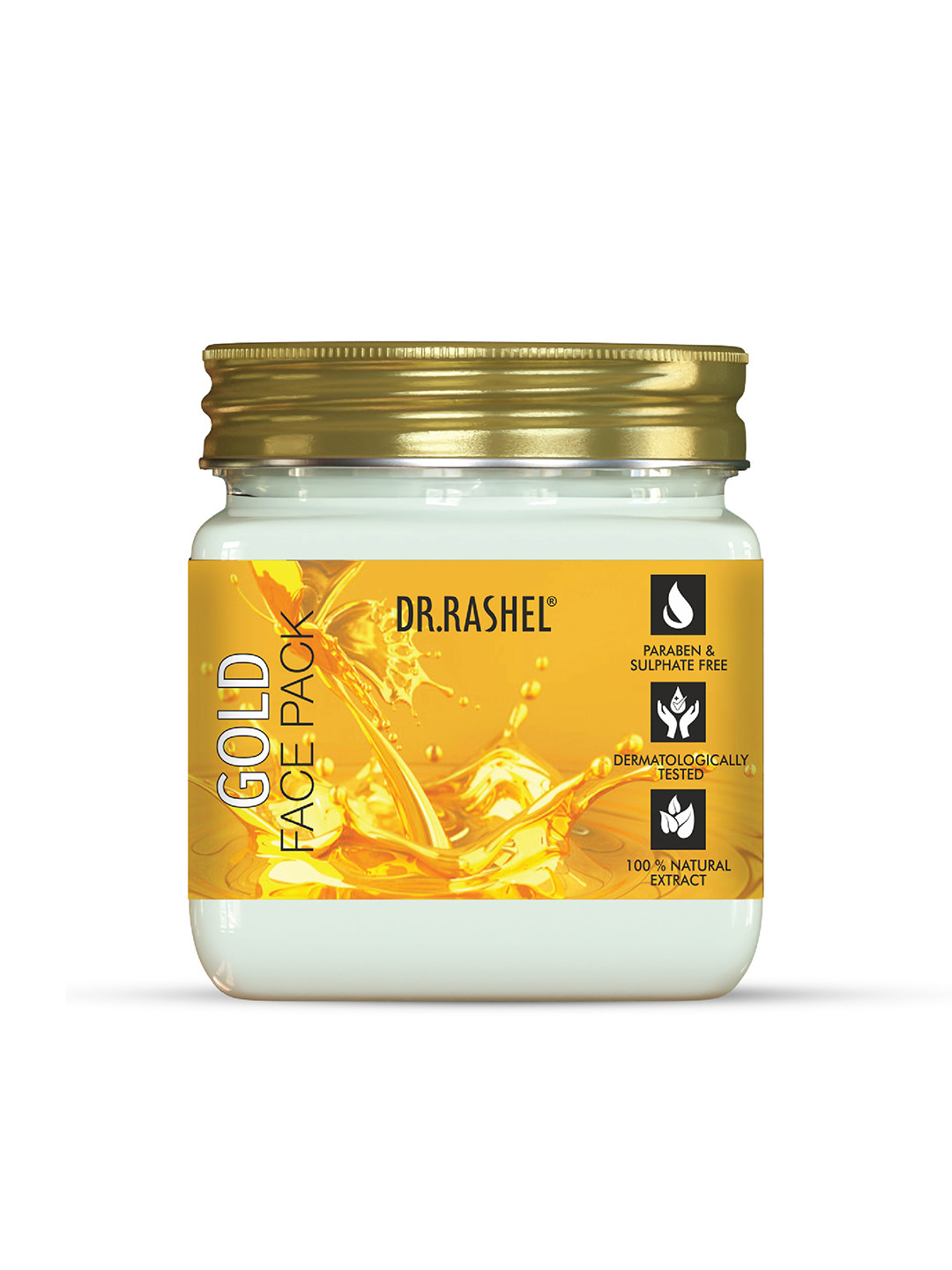 DR.RASHEL Gold Face Pack For Deep Cleansing - 380ml