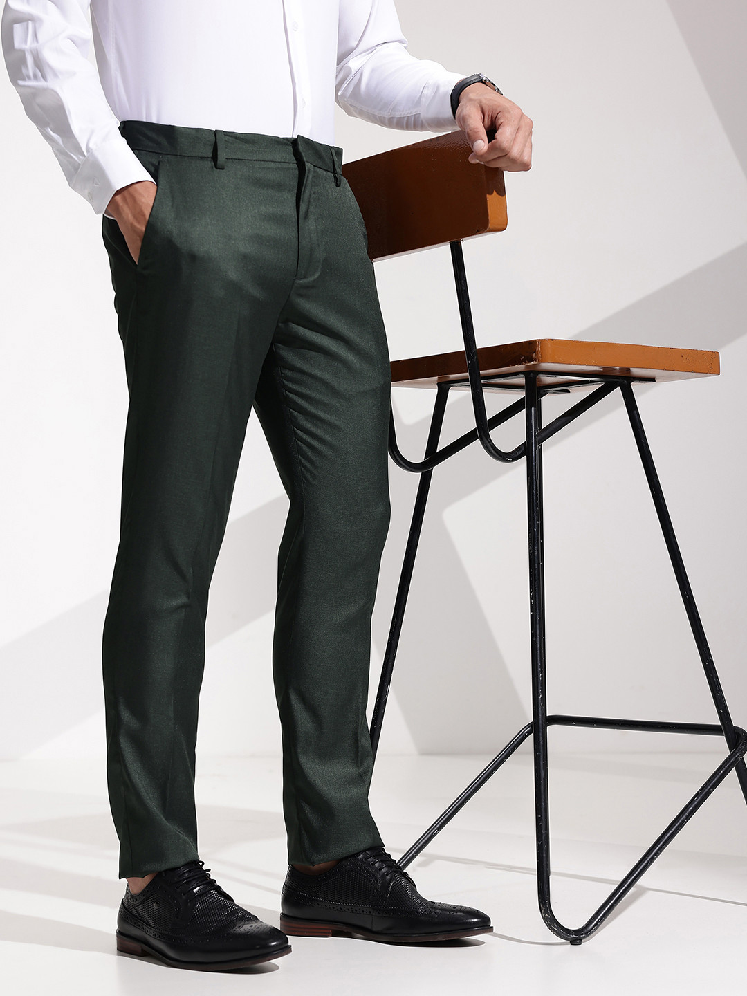 encore by INVICTUS Men Formal Trousers