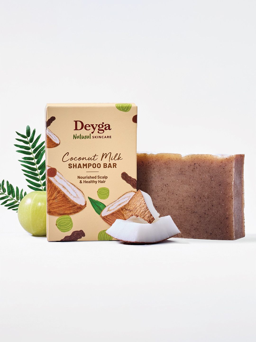Deyga Organics Coconut Milk Shampoo Bar 130 gm