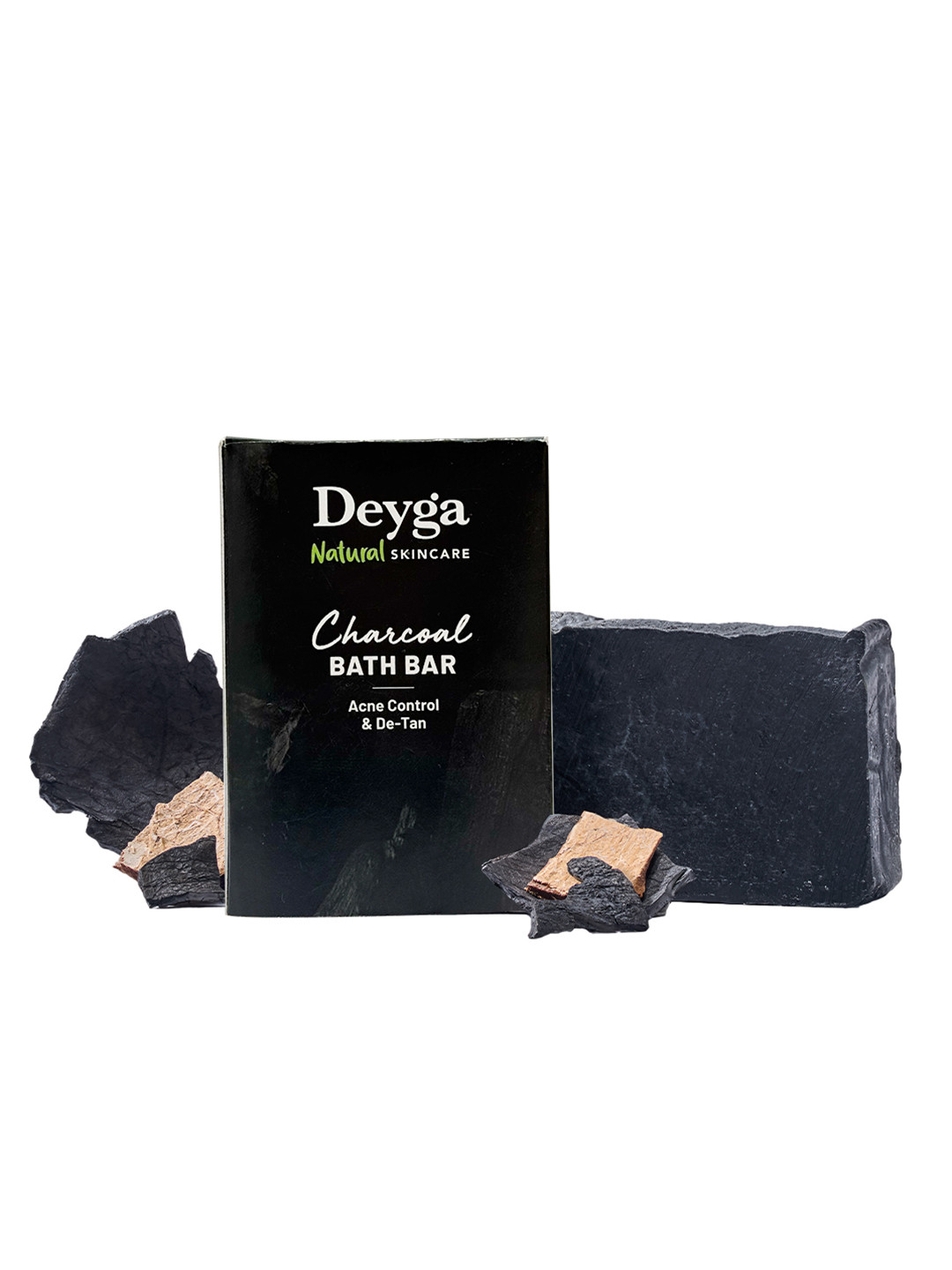 Deyga Organics 100% Vegan Charcoal Soap -125gm