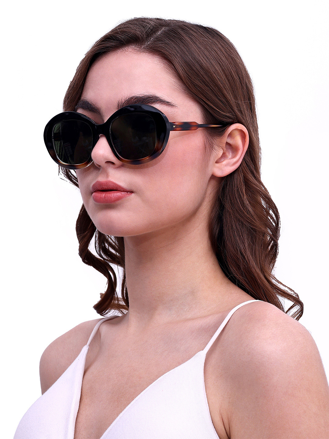 HAMILTANO WINSTON Women Oval Sunglasses with UV Protected Lens