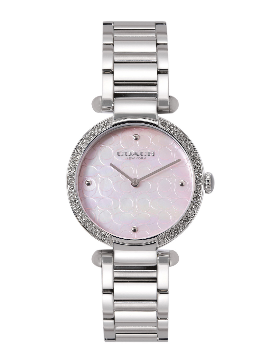 Coach Women Cary Mother Of Pearl Dial & Bracelet Style Straps Analogue Watch 14504182