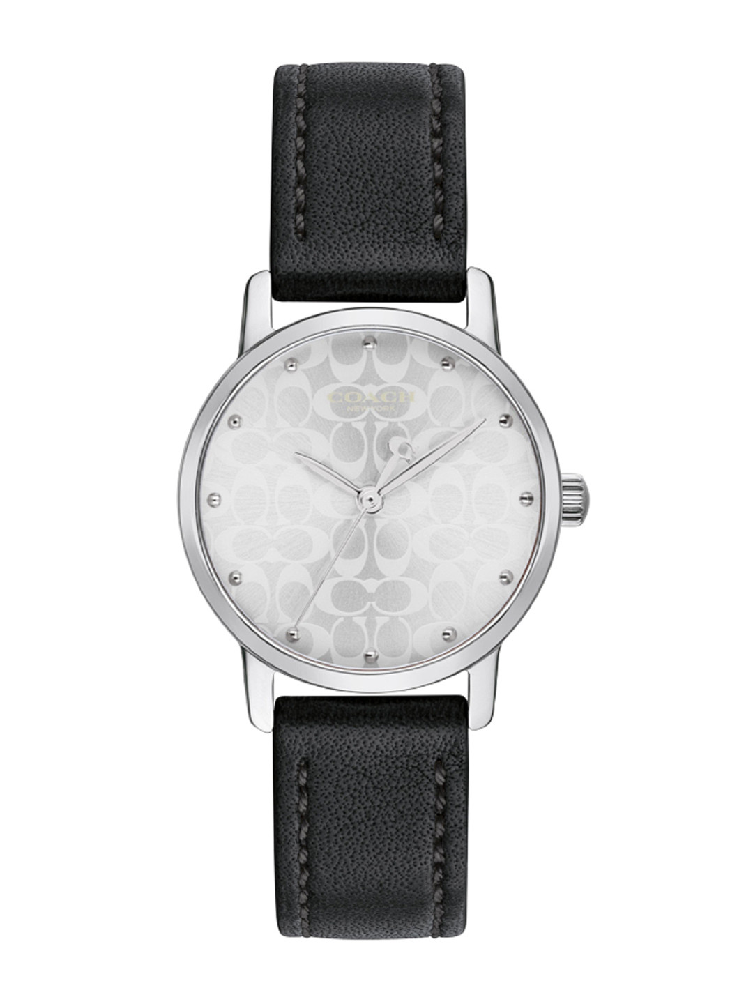 Coach Women Grand Dial & Leather Straps Analogue Watch 14503875