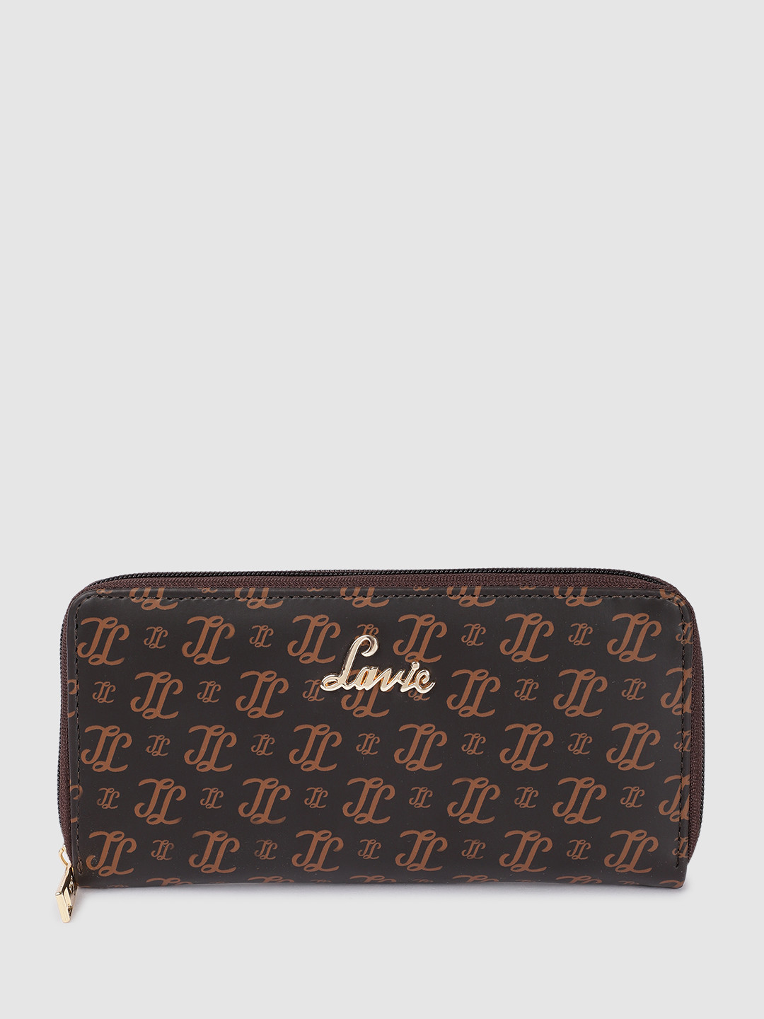 Lavie Women Brand Logo Printed Sacy Zip Around Wallet