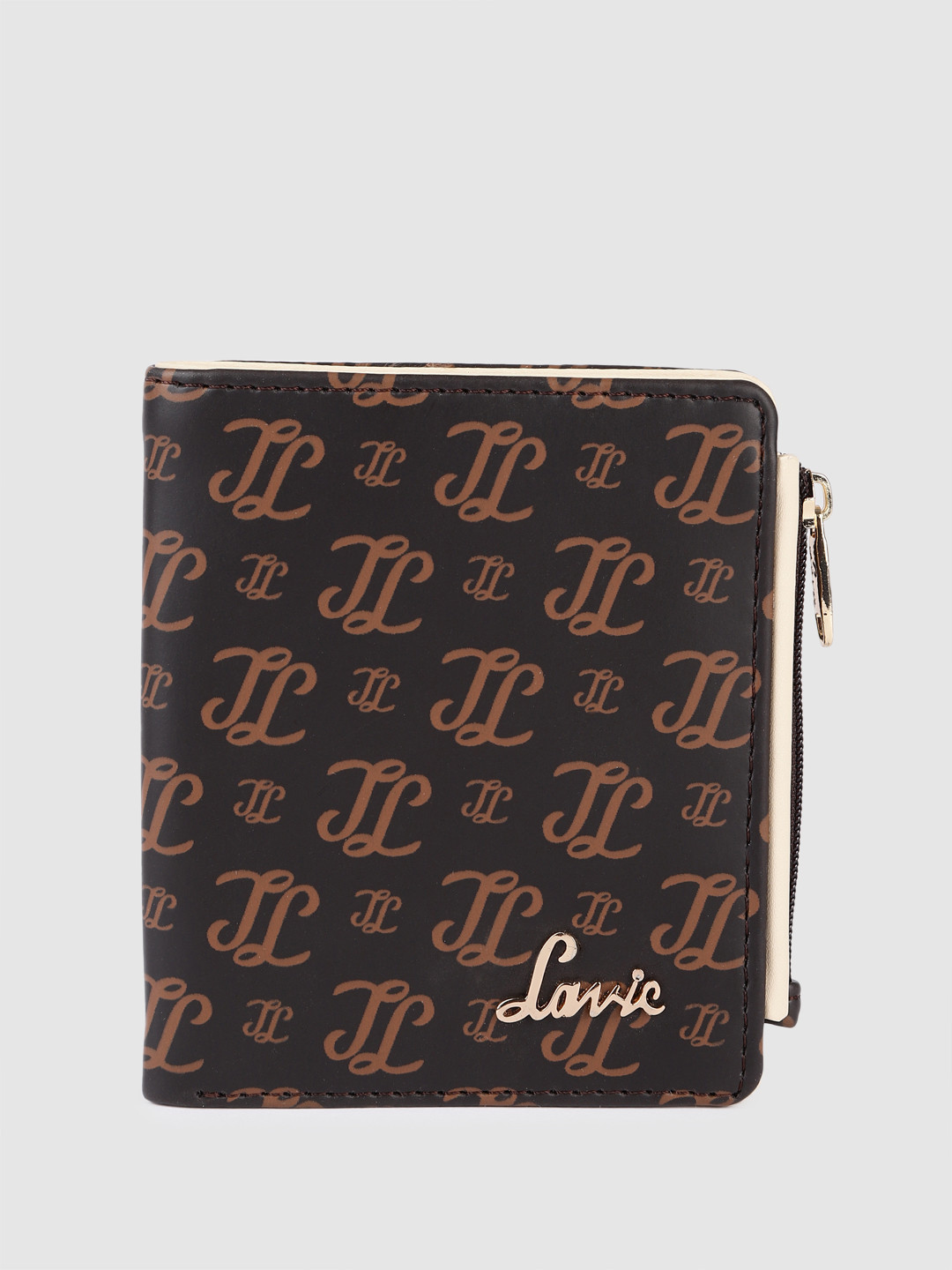 Lavie Women Chic Monogram LL Print Small Bifold Wallet