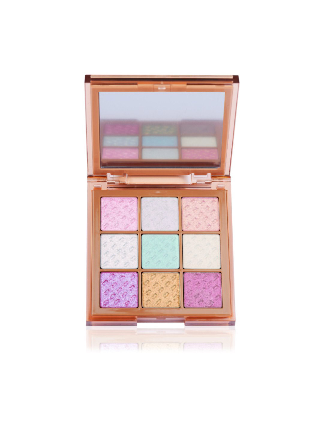 Fashion Colour Platinum 9 In 1 Pigmented Eyeshadow Palette - Reflective Chrome - 9g