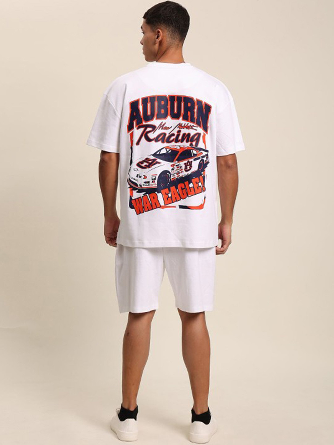 Bene Kleed Printed Pure Cotton T-Shirt With Shorts
