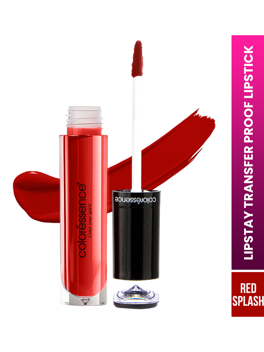 Coloressence Lipstay Transfer Proof Liquid Lipstick 4ml - Red Splash