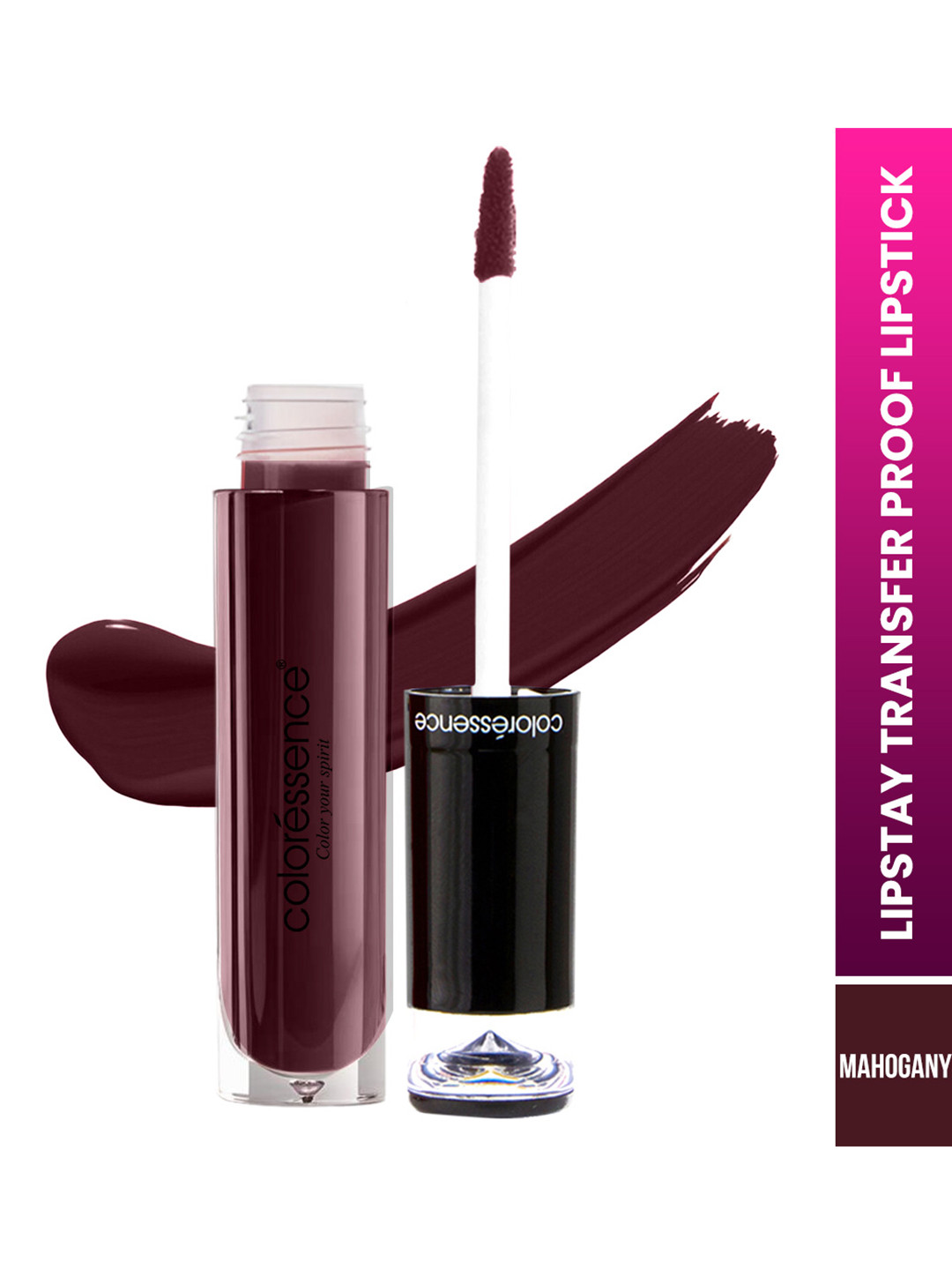 Coloressence Lipstay Transfer Proof Liquid Lipstick 4ml - Mahogany