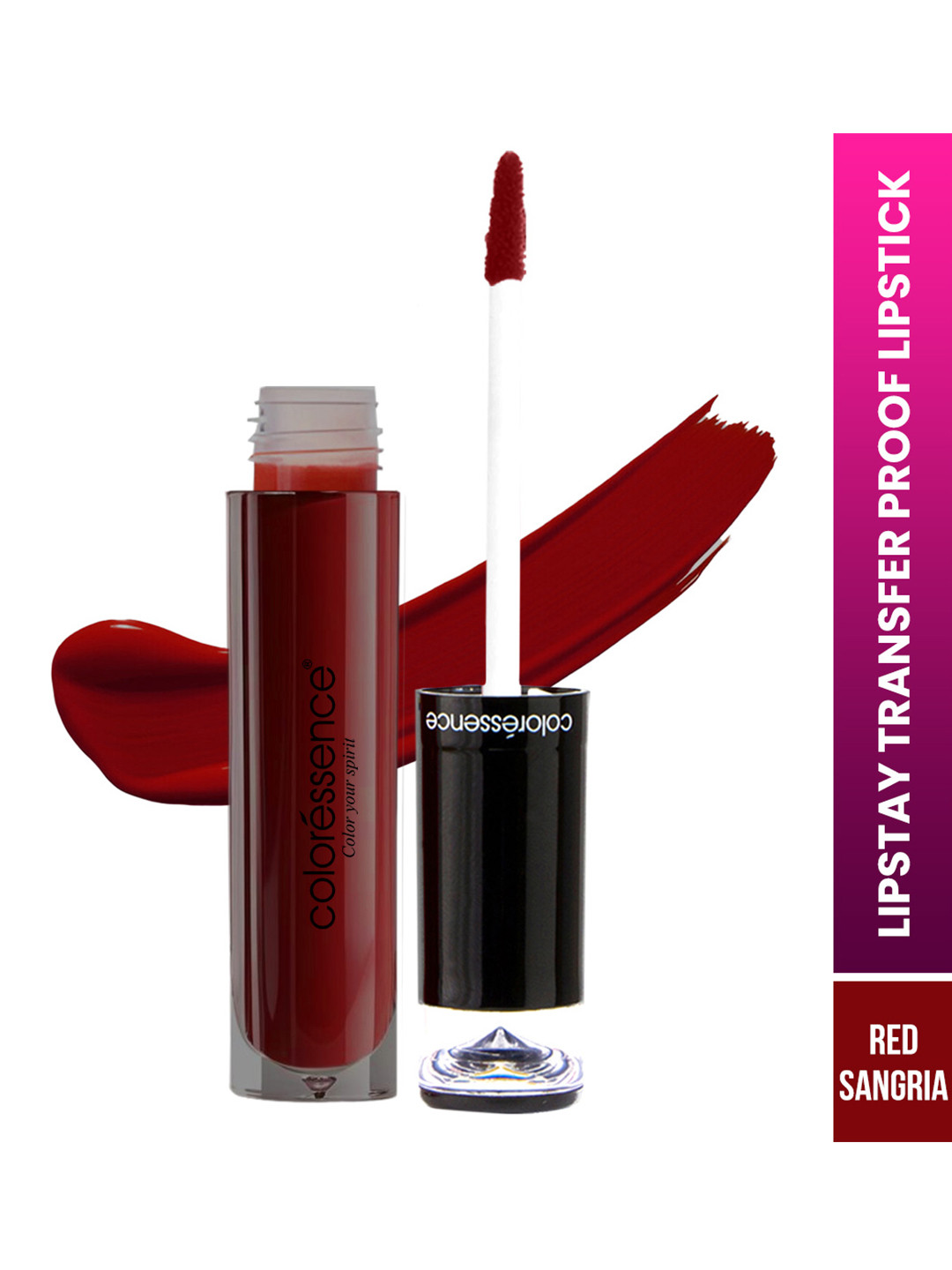 Coloressence Lipstay Transfer Proof Liquid Lipstick 4ml - Red Sangria