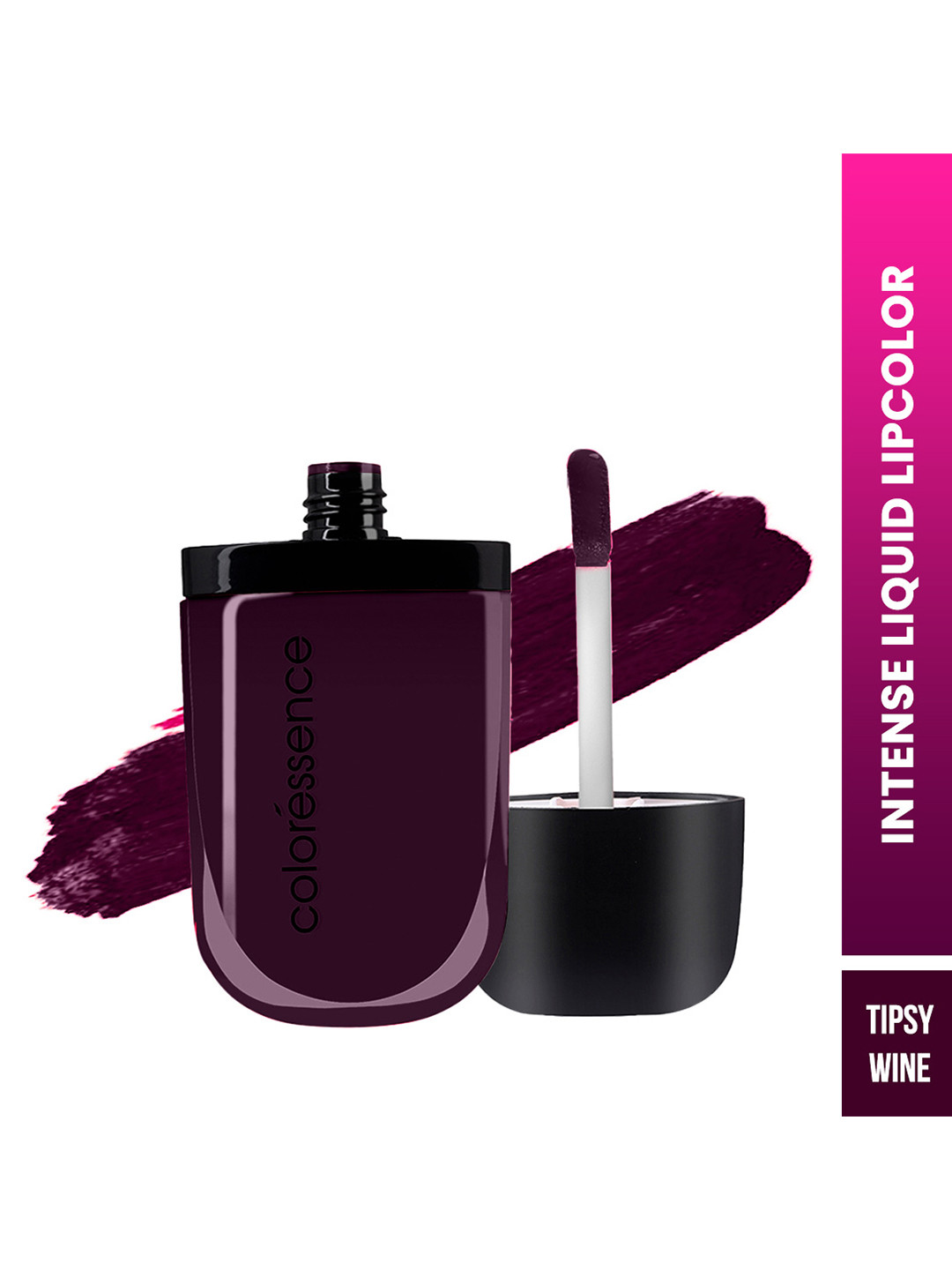 Coloressence Intense Long Lasting Liquid Lip colour - 8 ml - Tipsy Wine - LLC - 15