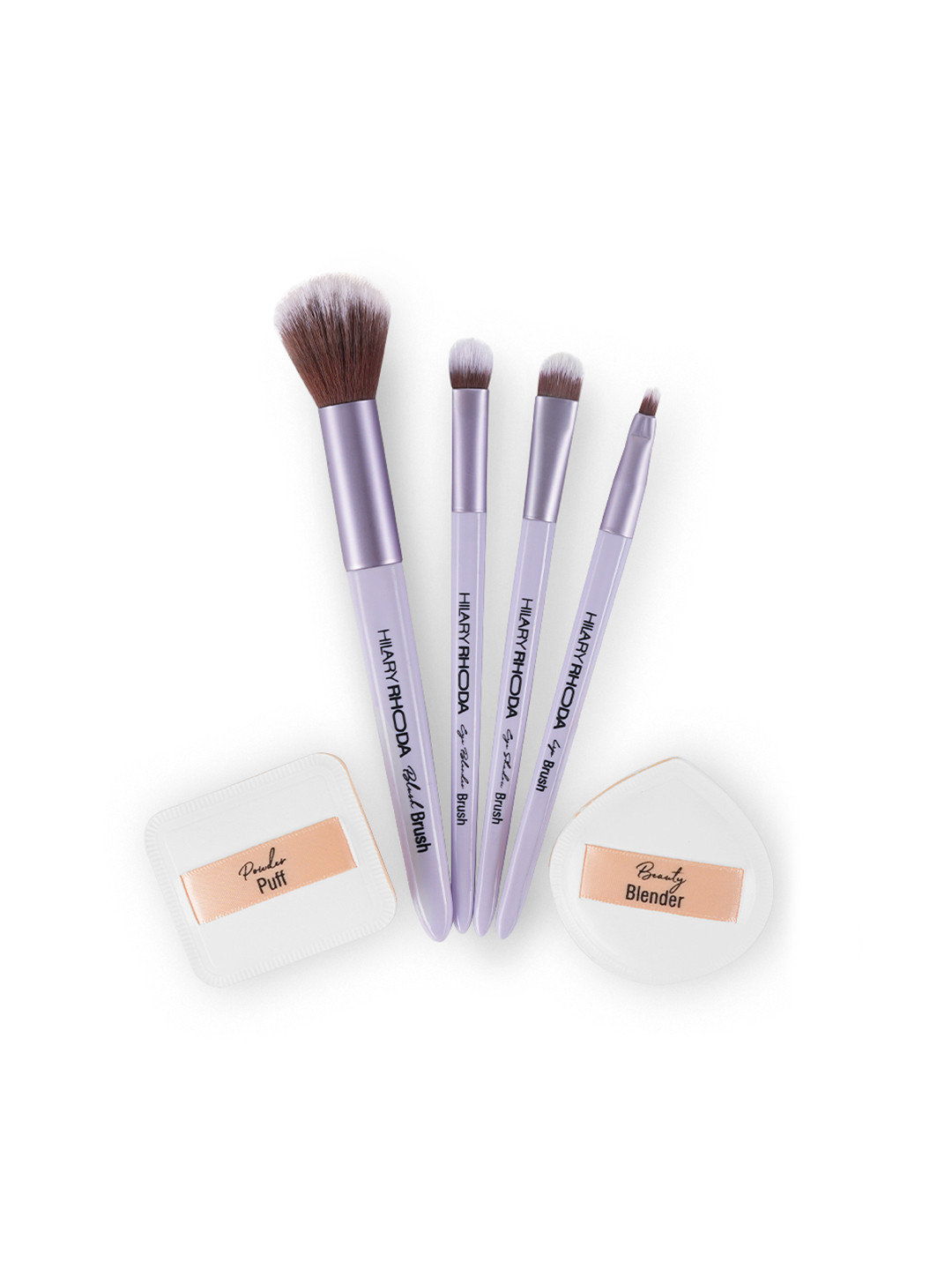 Hilary Rhoda Set Of 6 Play N Blend Face Brush With Soft & Smart Bristles