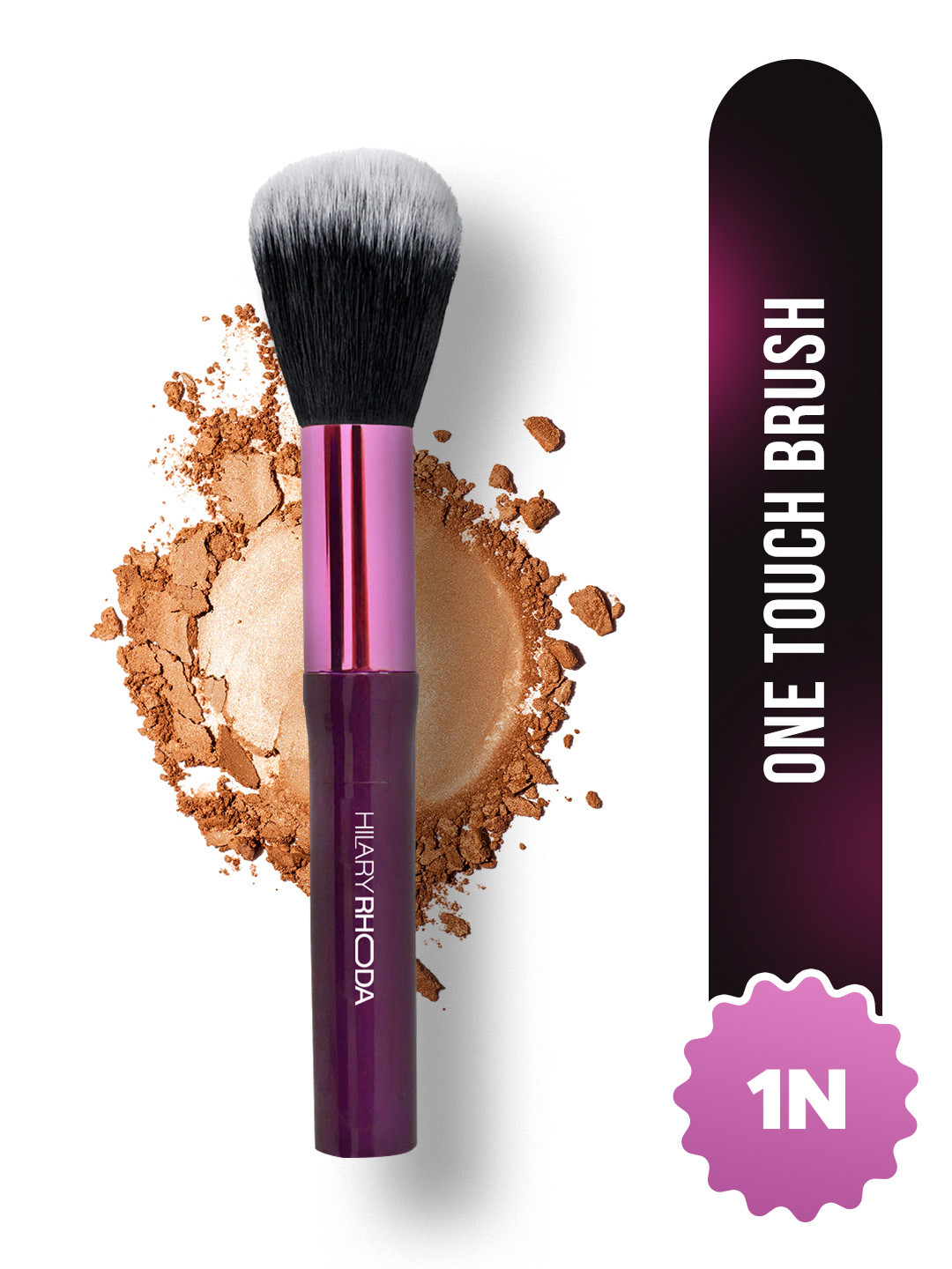 Hilary Rhoda One Touch Soft Bristle Versatile Application Makeup Brush
